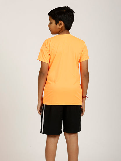 CHILINS Boys Activewear Sportswear – Dryfit Polyester, Orang