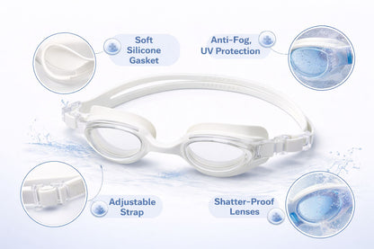 Swimming Goggles for Kids Boys Girls