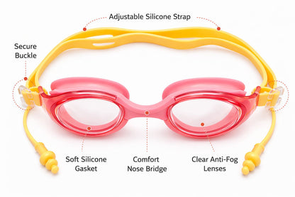 Swimming Goggles for Kids Boys Girls