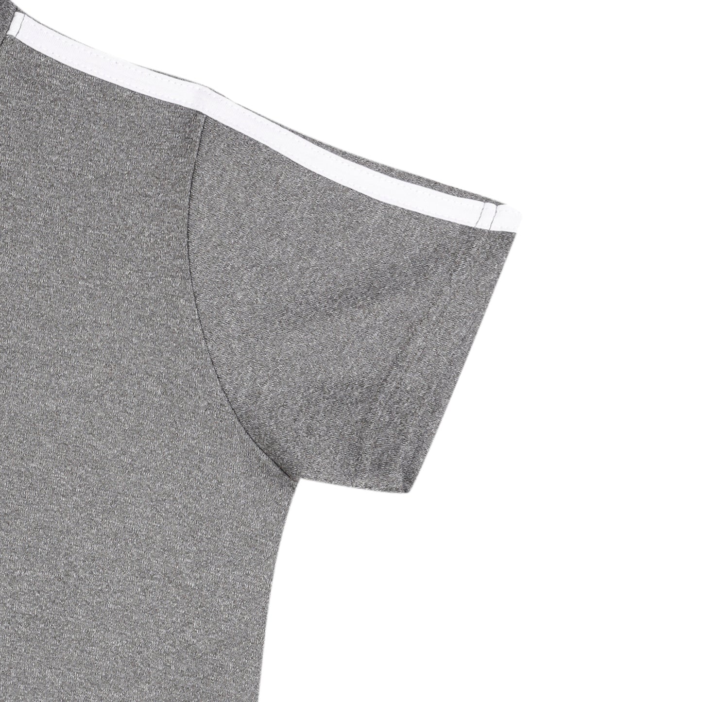 Kids Sports Wear Dryfit Active Wear Tshirt Grey