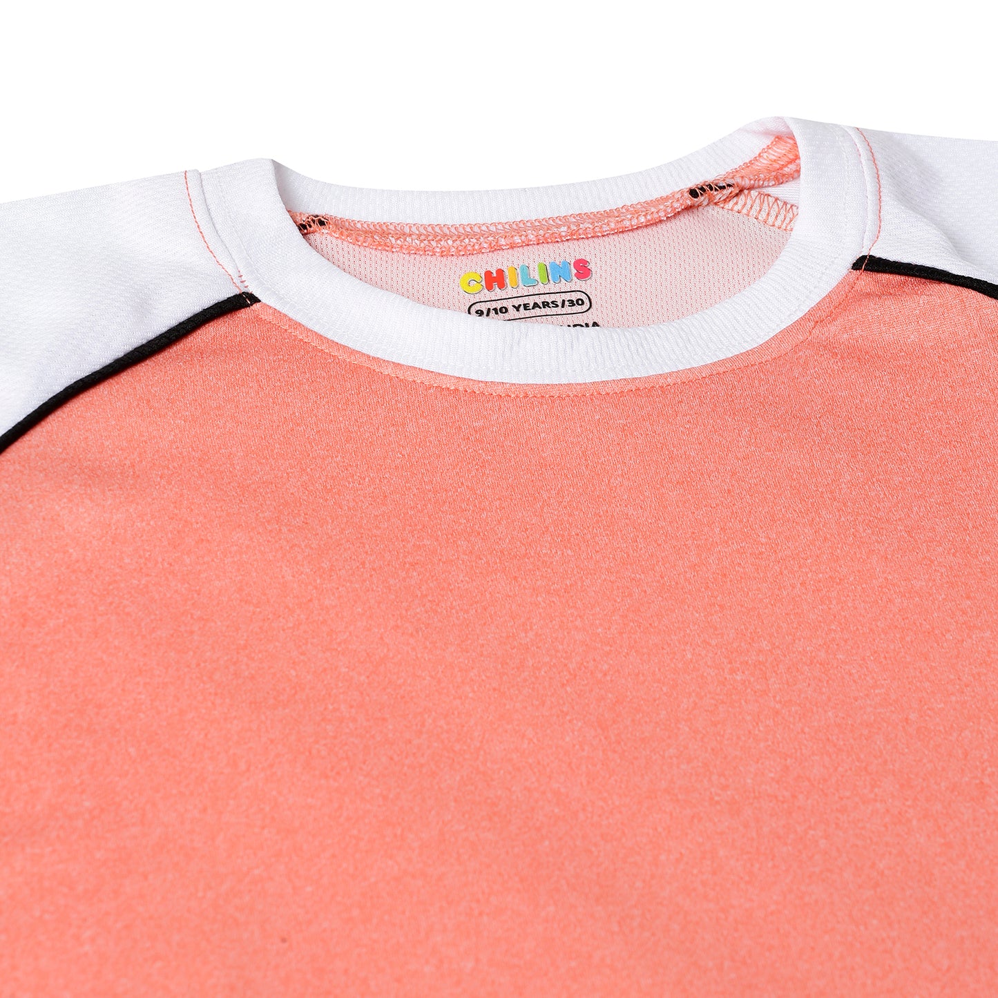 Chilins Kids Sportswear Tshirt, Color - Pink Ranglen