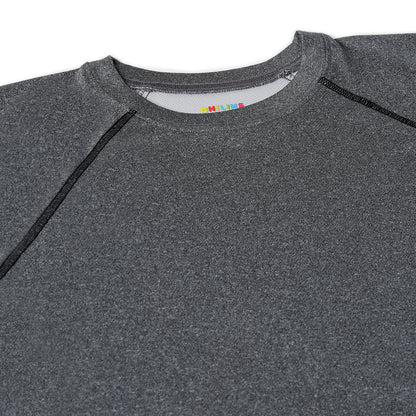 Chilins Kids Sportswear Tshirt, Color - Grey