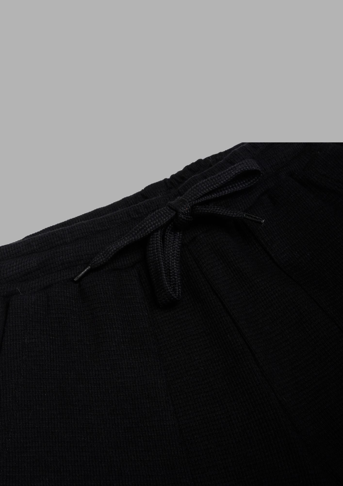 CHILINS Kids’ Light Black Cotton Shorts – 100% Pure Cotton Casual Wear