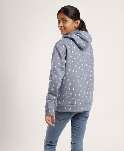 Printed Hoodie Sweatshirt for Girls Cotton Long Sleeve Winter Hoodie Graphic Trendy Fashion Wear