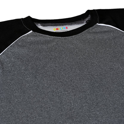 Chilins Kids Sportswear Tshirt, Color - Grey