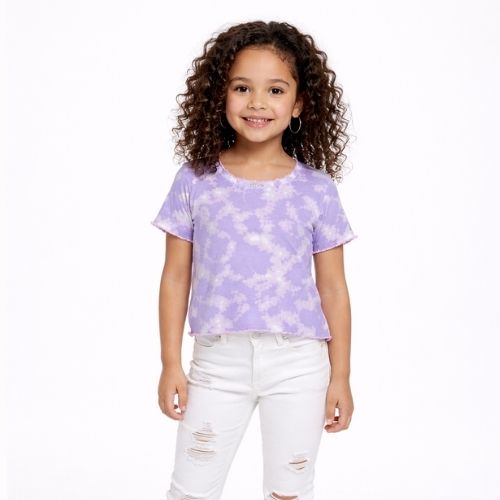 CHILINS Girls Cotton Printed Casual Top – Soft Everyday Wear
