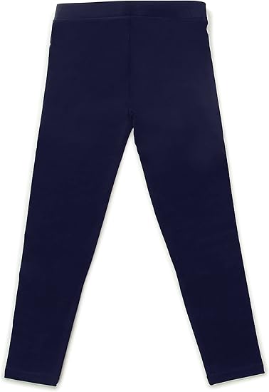 Lycra Cotton Legging for Girls Blue