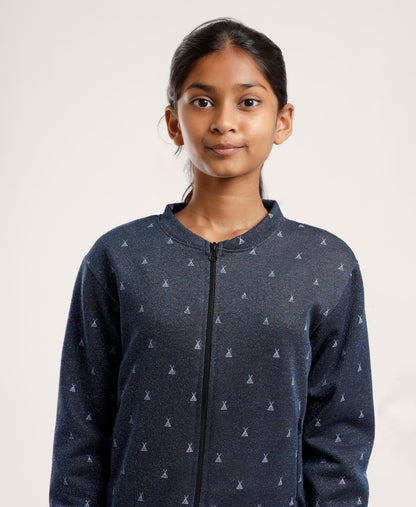 Girls Zip up Hoodie Soft Cute Sweatshirt Fuzzy Fleece Jacket with Pocket