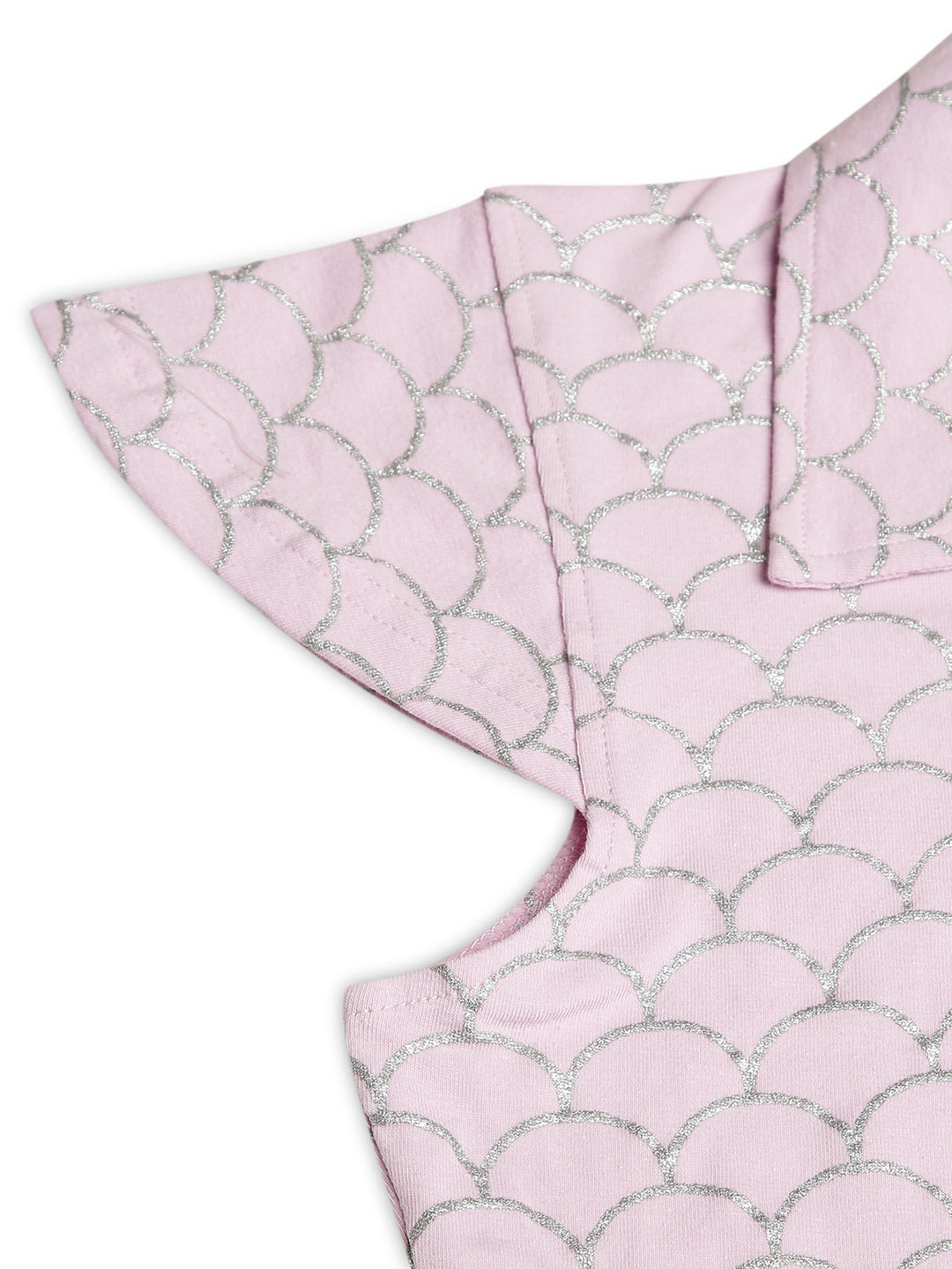 CHILINS Girls Pure Cotton Casual Dress – Golden Print