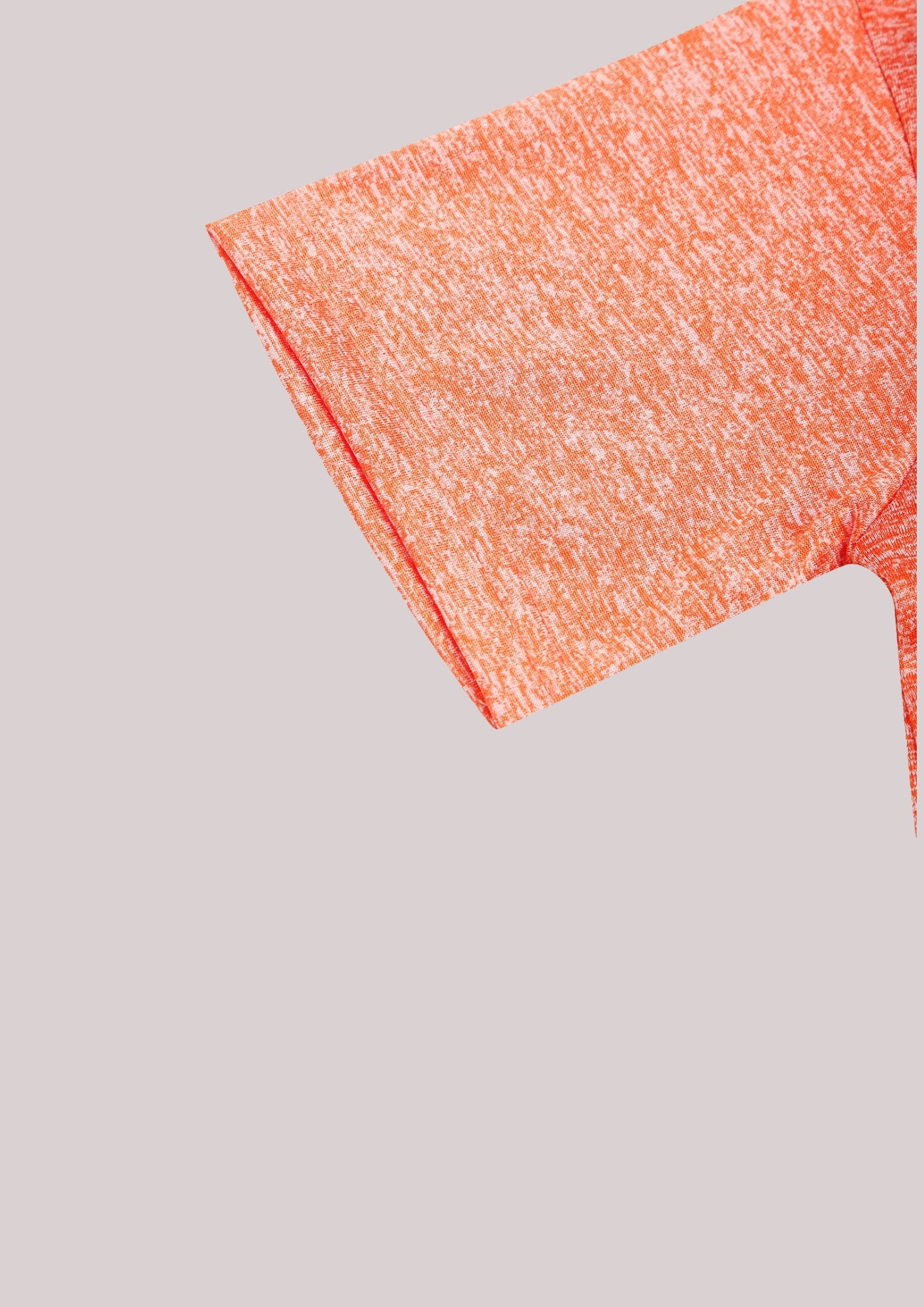 CHILINS Kids’ Orange Dry‑Fit Sports T‑Shirt – Activewear for School & Outdoor Sports