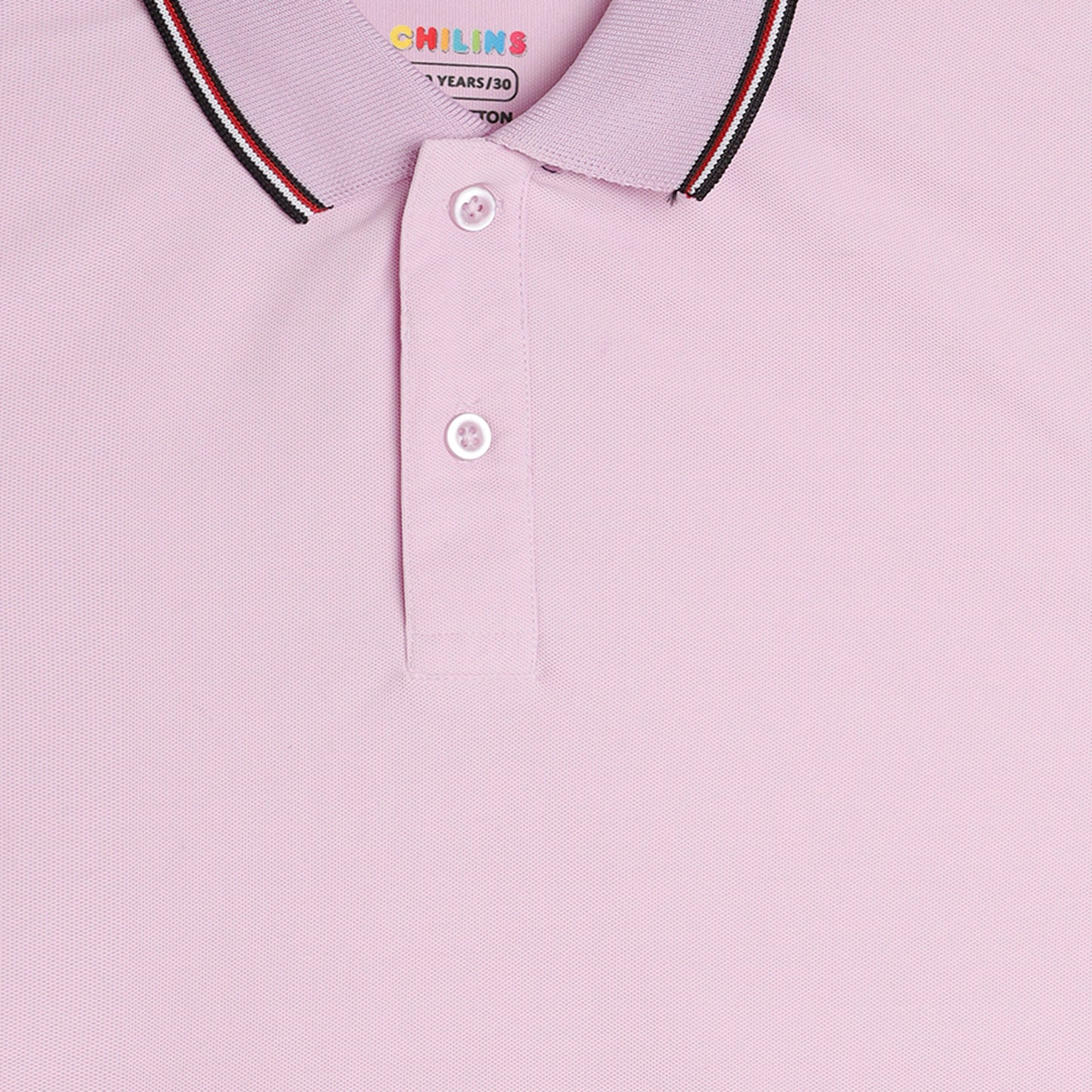 Boys Polo Solid Tshirt Polyester Lavender