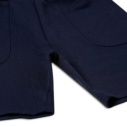 Boy's Cotton Bermuda Shorts with Trending Pocket Design – Blue