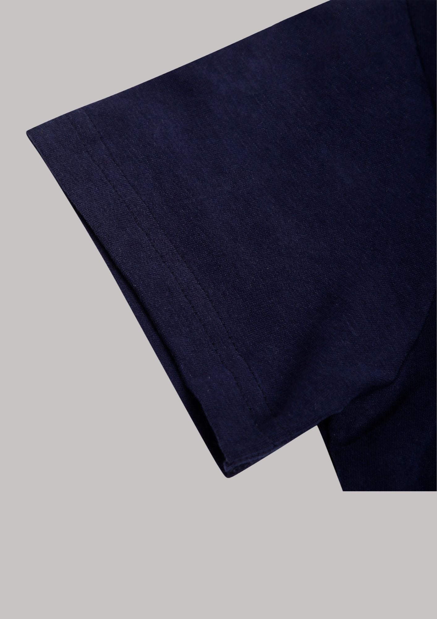 CHILINS Kids’ Dark Blue Cotton T‑Shirt – Soft Crew‑Neck Everyday Wear