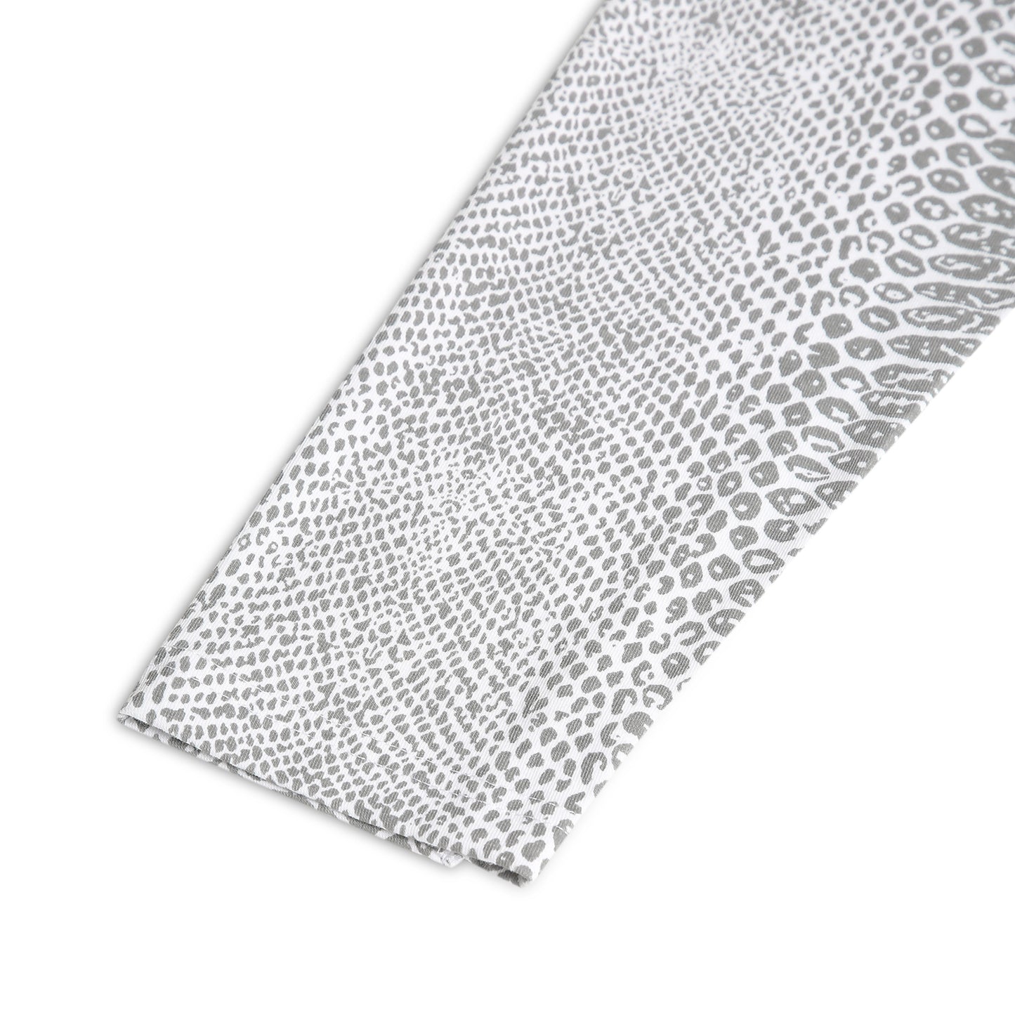 Poly lycra Printed Leggings for Girls White
