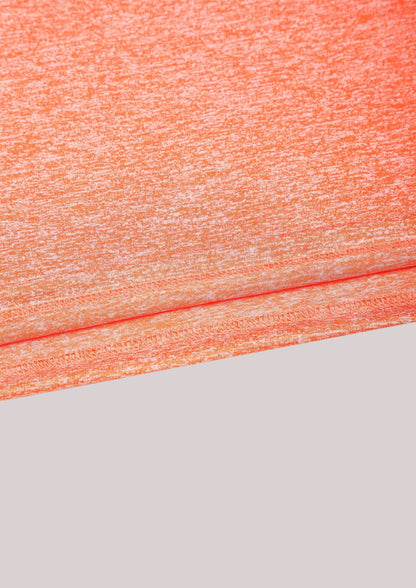 CHILINS Kids’ Orange Dry‑Fit Sports T‑Shirt – Activewear for School & Outdoor Sports