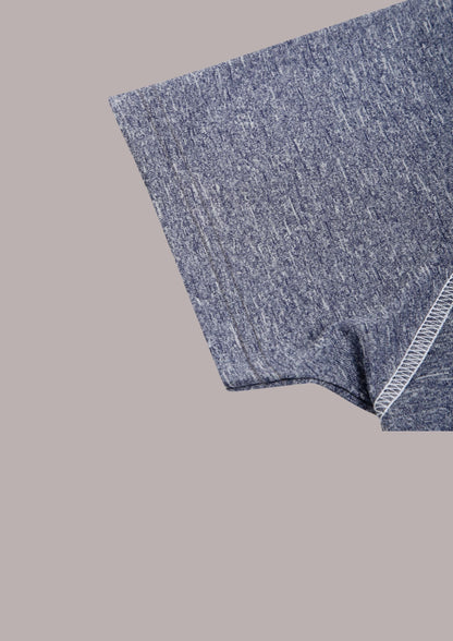 CHILINS Kids’ Dark Gray Dry‑Fit Sports T‑Shirt – Activewear for School & Outdoor Sports