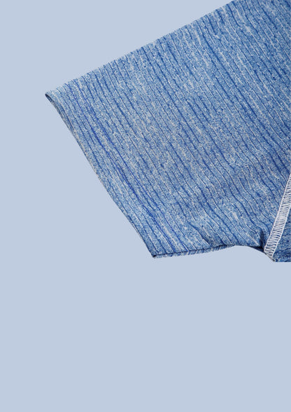 CHILINS Kids’ Blue Dry‑Fit Sports T‑Shirt – Lightweight Activewear for School & Outdoor Sports