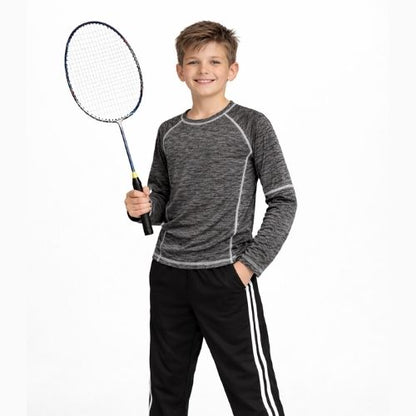 CHILINS Boys Activewear Dry Fit Full Sleeve Sports T-Shirt
