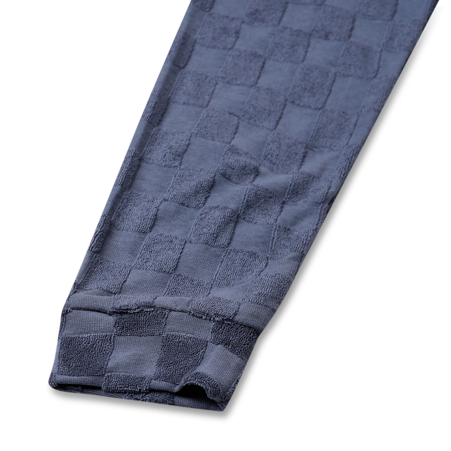 Girls Self Design Velvet Party Jacket with Zipper – Blue (Without Hood)