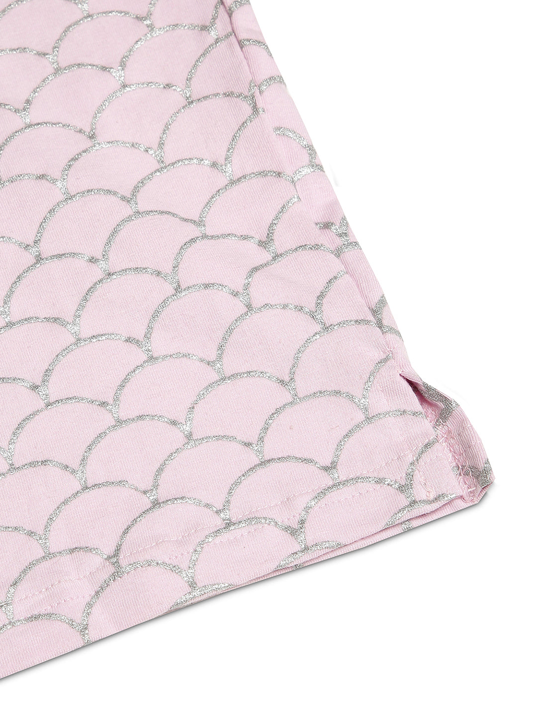 CHILINS Girls Pure Cotton Casual Dress – Golden Print