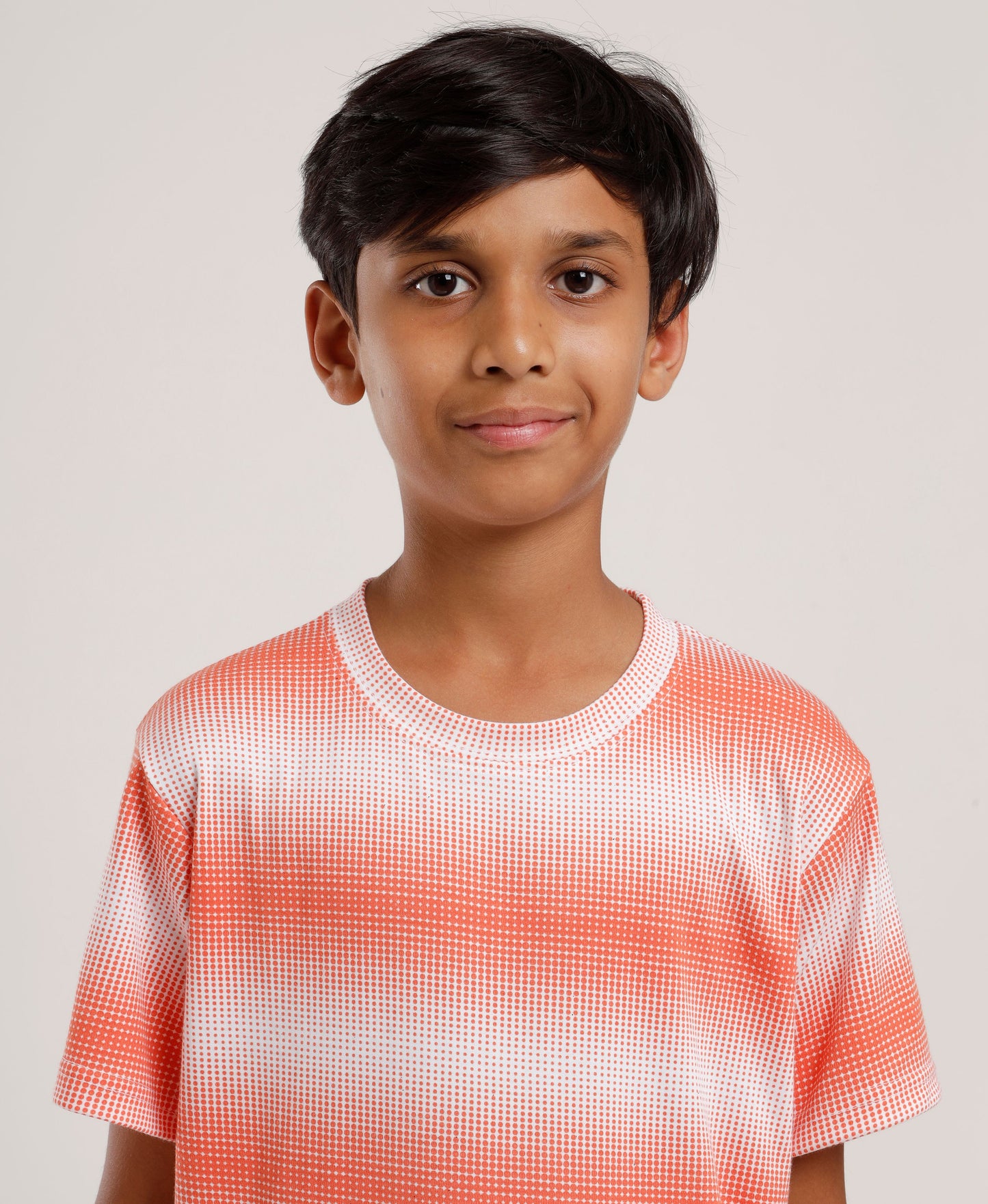 Boys' Orange Active Dry-Fit Sports T-Shirt