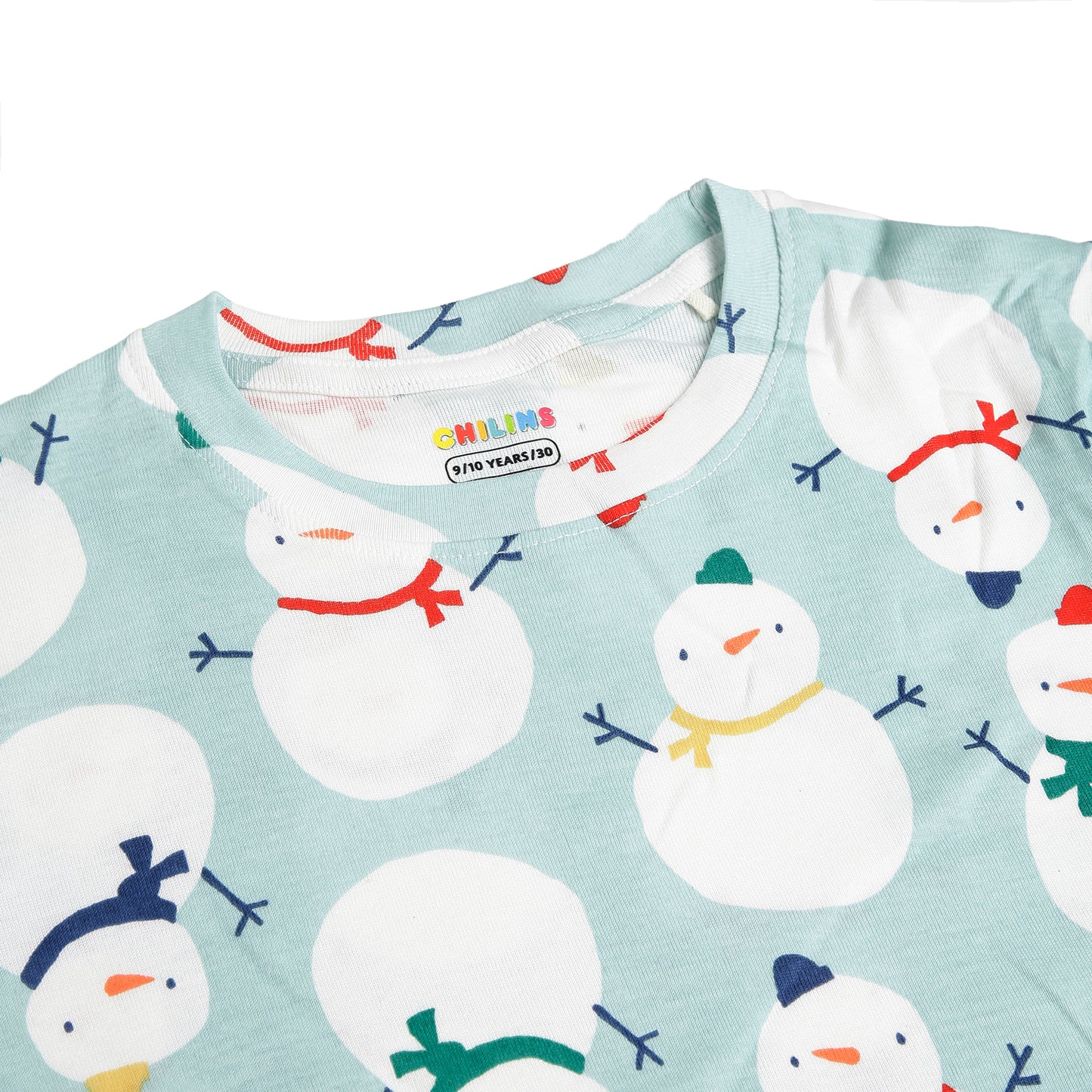 Boys Girls Christmas Special Round Neck Cotton Tshirt