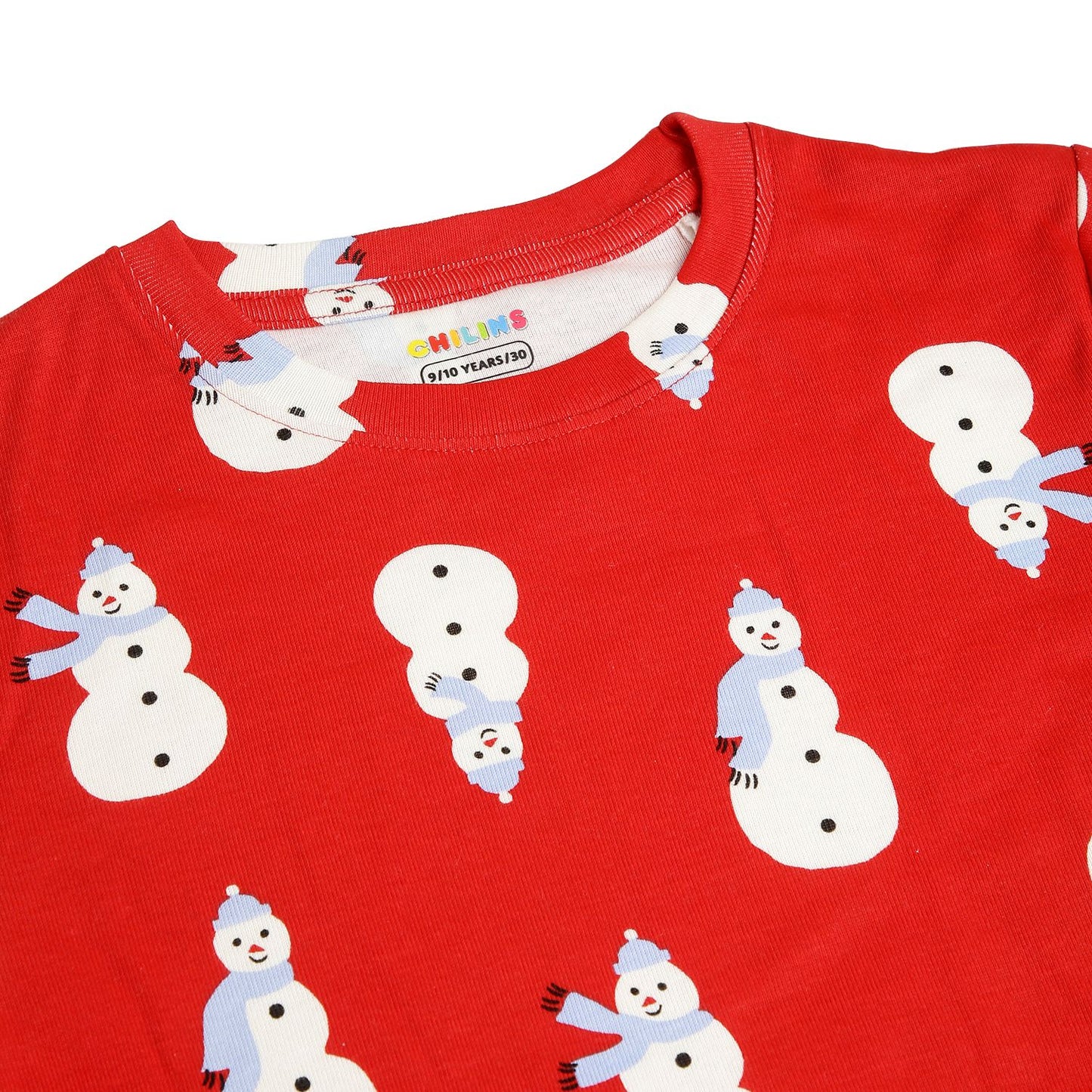 Boys Girls Christmas Special Round Neck Cotton Tshirt