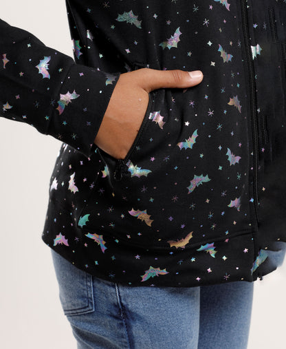 Girls Zip up Hoodie Soft Cute Sweatshirt Fuzzy Fleece Jacket with Pocket