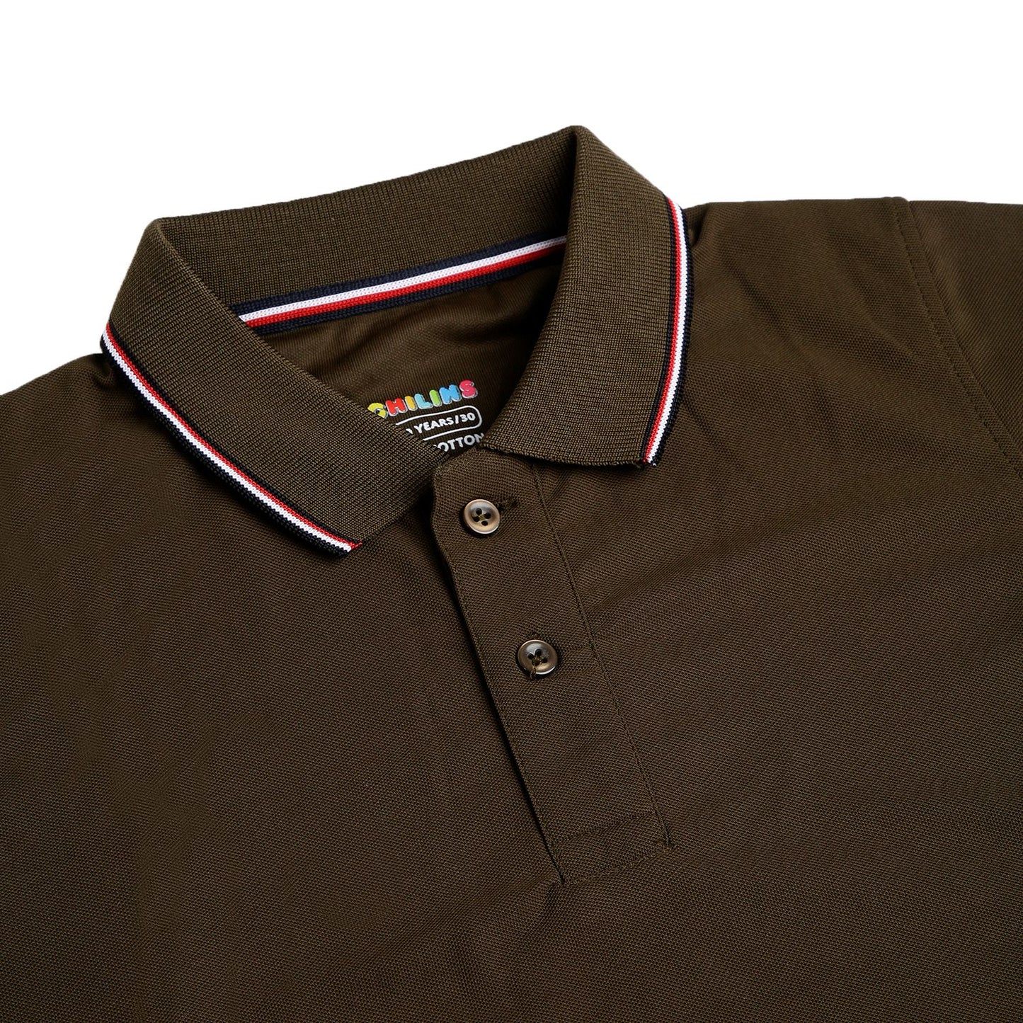 Boys Polo Solid Tshirt Polyester