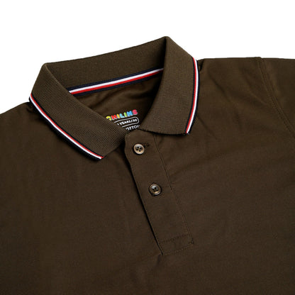 Boys Polo Solid Tshirt Polyester