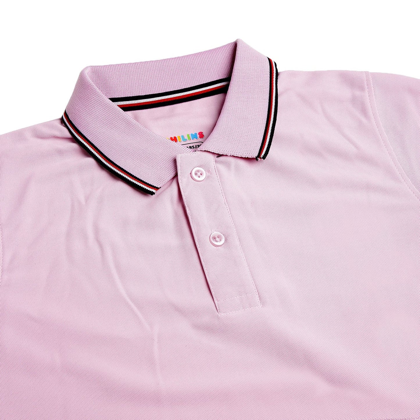 Boys Polo Solid Tshirt Polyester Lavender