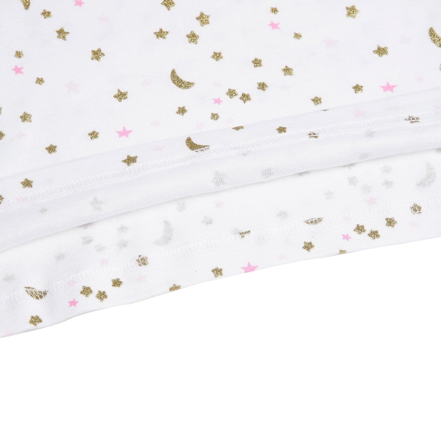 Girls Christmas Special Round Neck Cotton Tshirt