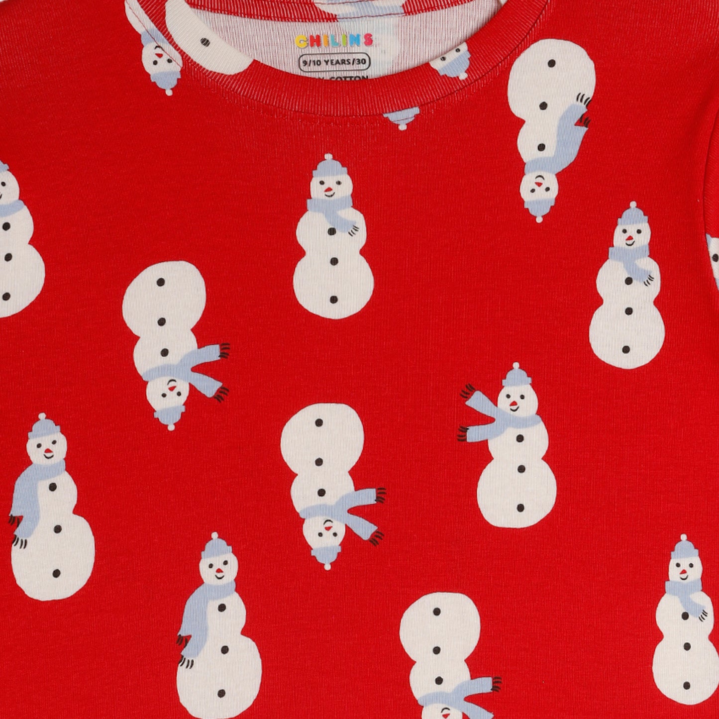 Kids Christmas Special Tshirt Pyjama Set Cotton