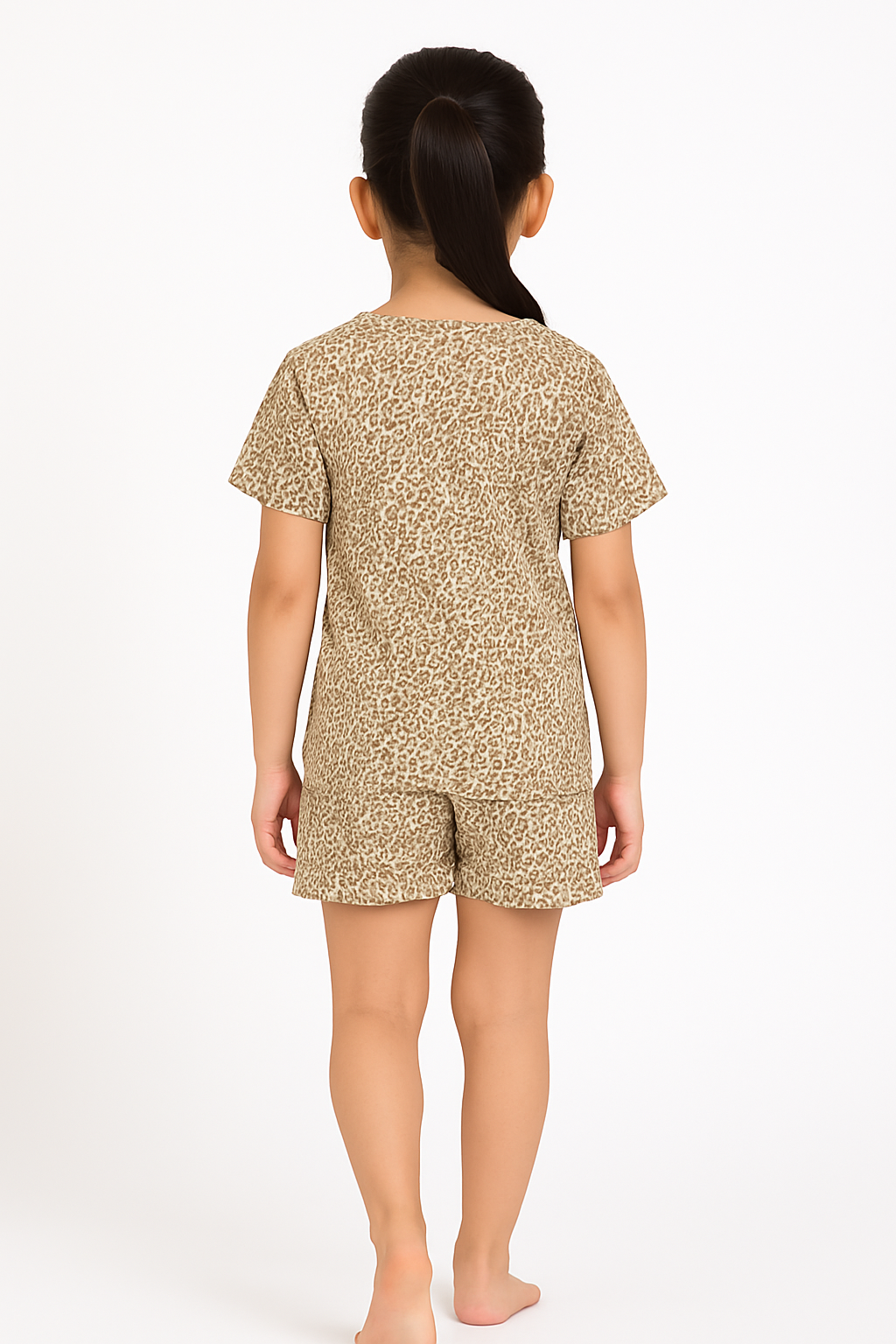 Kids Girls Cotton Co-ord set Printed