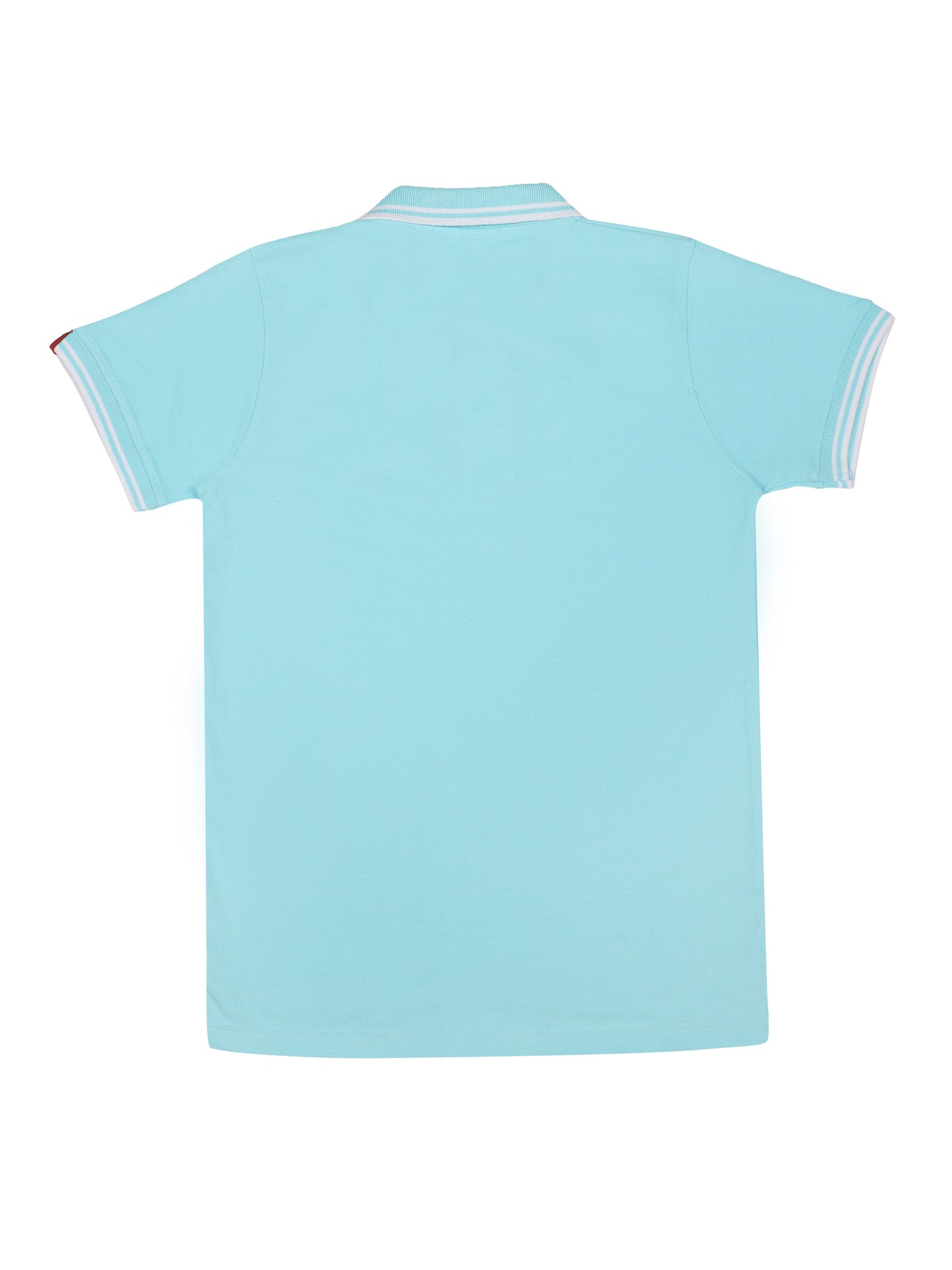 Chilins Kids Solid Polo Tshirt, Color - Sky blue